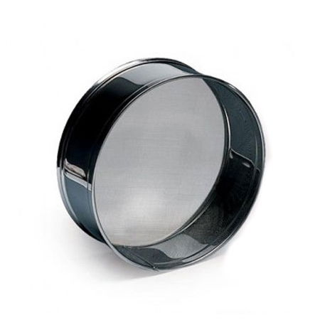 Sita Inox cu Retea ganulatie 0.50 mm, Ø 28 x H 10 cm [1]