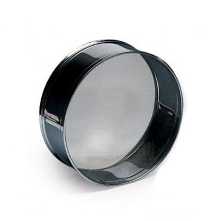 Sita Inox cu Retea ganulatie 0.50 mm, Ø 30 x H 10 cm [1]