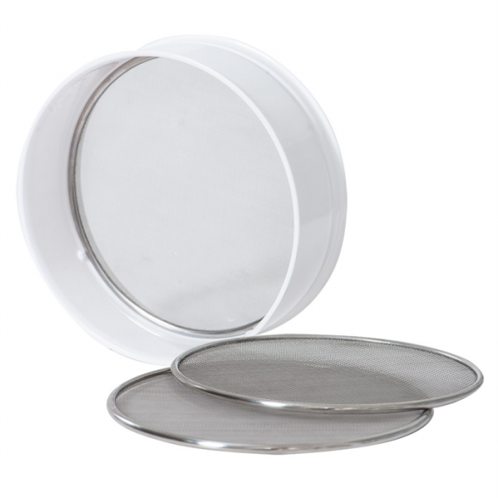 Sita Material Plastic cu 3 Retele Inox Interschimbabile, Ø20xH7 cm, Set 4 Buc [1]