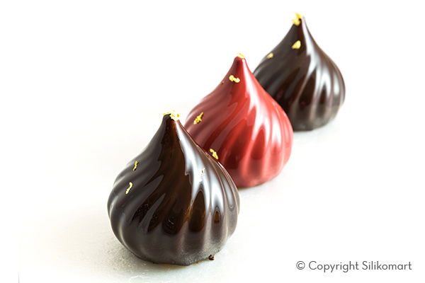Smochina 3D, Ø6.7xH7.35 cm - Forma Silicon Monoportii, 5 cavitati [5]