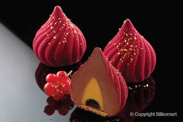 Smochina 3D, Ø6.7xH7.35 cm - Forma Silicon Monoportii, 5 cavitati [2]