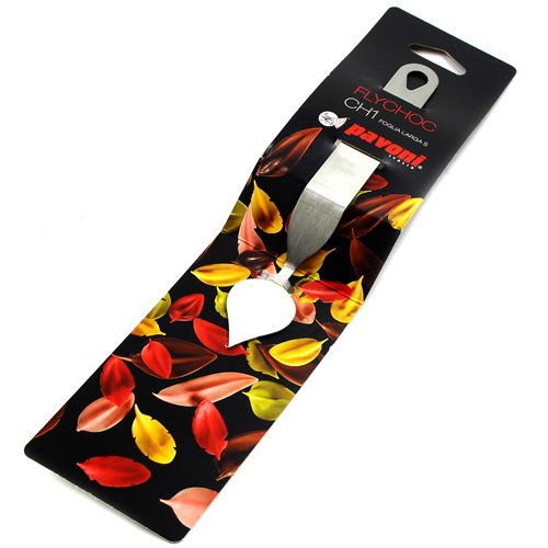 Spatula Inox Decor Ciocolata - Frunza model A, 4x3 cm [4]