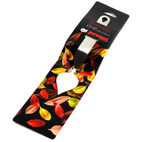 Spatula Inox Decor Ciocolata - Frunza model A, 5x3.6 cm [5]