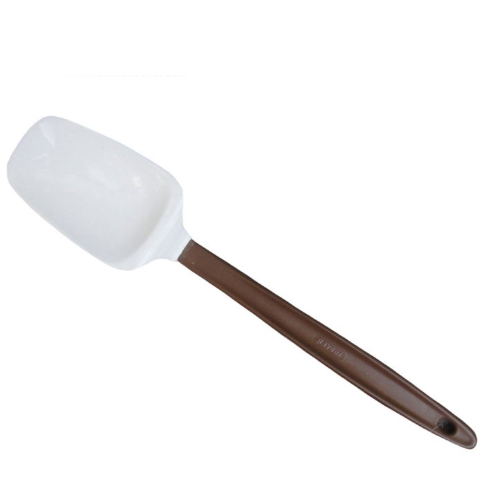 Paleta - Spatula Tip Lingura din Silicon cu Maner Plastic Rigid, Temp. Max. 220 ⁰C, L 38 cm [1]