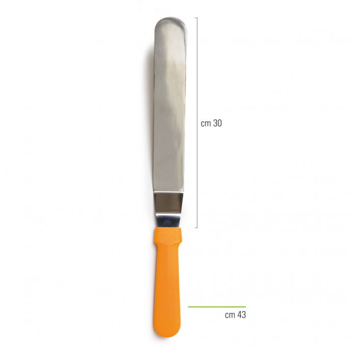 Spatula Nivelare Unghiulara din Inox, Lama L 30 x 4.3 cm [2]