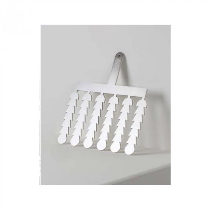 Spatule Inox Decor Ciocolata - Ecler model, 12x2.5 cm, 6 tije [1]