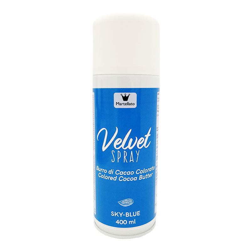 SPRAY VELVET - Colorant Alimentar Albastru fara E171, 400 ml - Azo Free [1]
