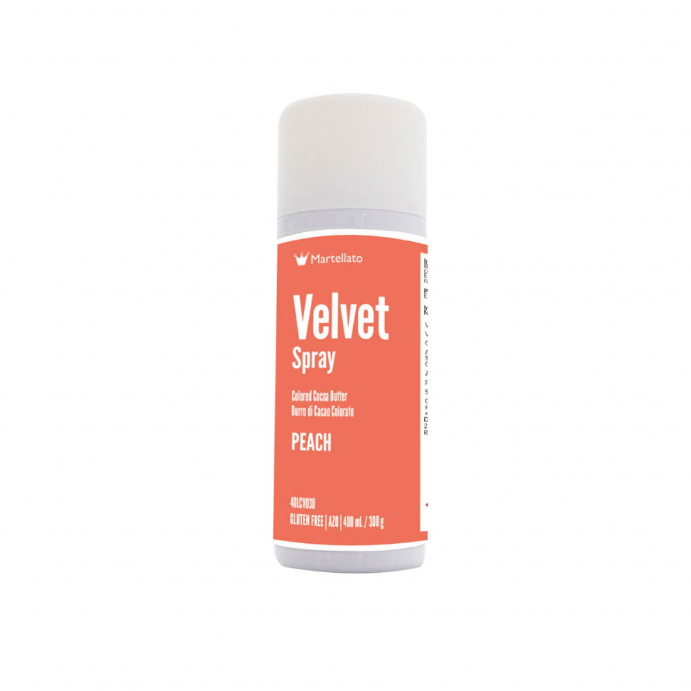 SPRAY VELVET - Colorant Alimentar Piersica fara E171, 400 ml [1]