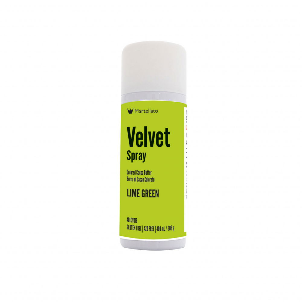 SPRAY VELVET - Colorant Alimentar Verde Lime fara E171, 400 ml [1]