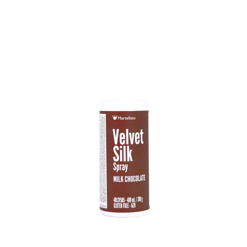 SPRAY VELVET Silk - Colorant Alimentar Ciocolata cu Lapte, 400 ml [1]