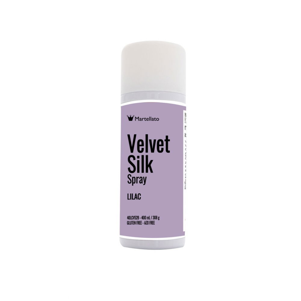SPRAY VELVET Silk - Colorant Alimentar Lila, 400 ml [1]