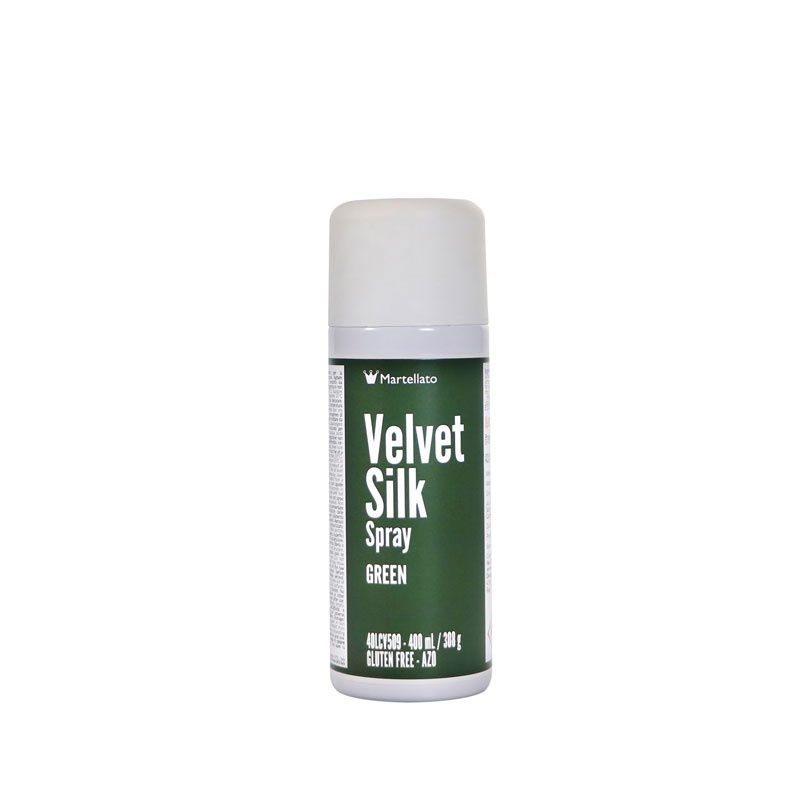SPRAY VELVET Silk - Colorant Alimentar Verde, 400 ml [1]