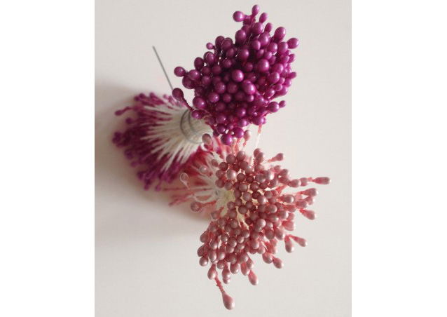 Stamine mici Fuchsia/Roz perlat [1]