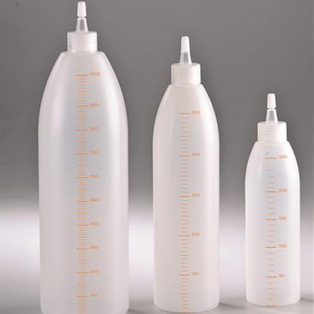 Flacon gadat 100 ml Dozare Lichide si Plating, Plastic Semitransparent [2]