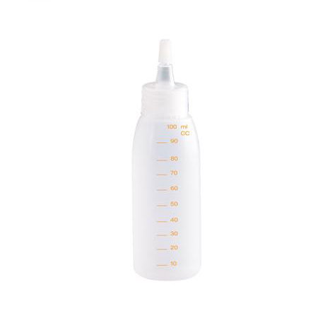 Flacon gadat 100 ml Dozare Lichide si Plating, Plastic Semitransparent [1]