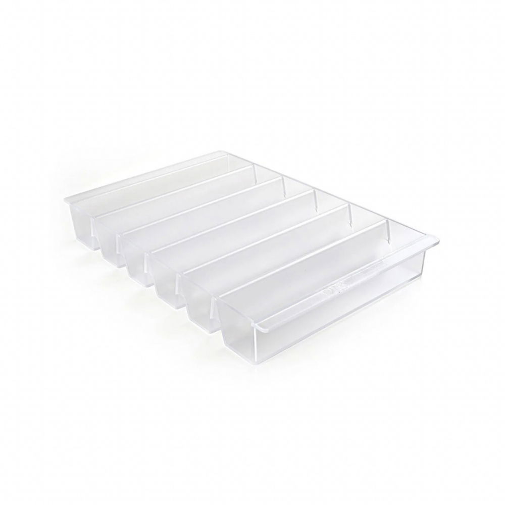 Suport 24 Produse Sandwich/Bastonase, 36 x 23.5 x H 4.8 cm, Plastic Transparent [1]
