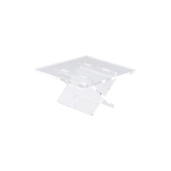 Suport Bufet Plexiglas Transparent 25 x 25 x H 14 cm [1]