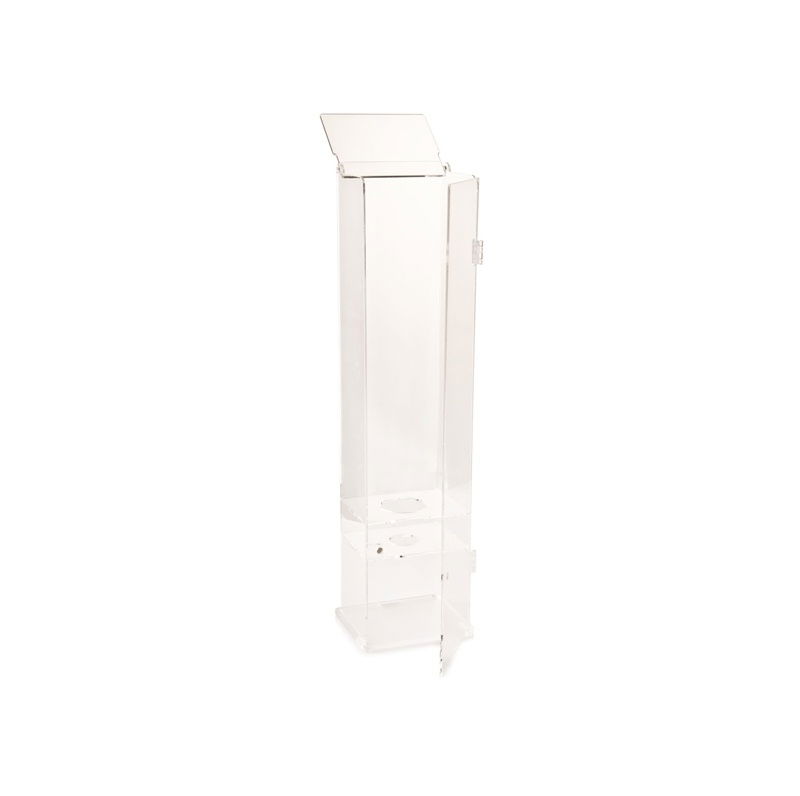 Suport Expunere Vertical, Conuri Inghetata, Transparent, 13 x 13 x H 50.5 cm [2]