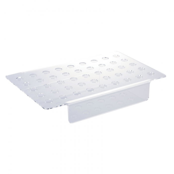 Suport Orizontal 45 MiniConuri Ciocolata, Plexiglas Transparent, 35 x 22 x H 5 cm [1]