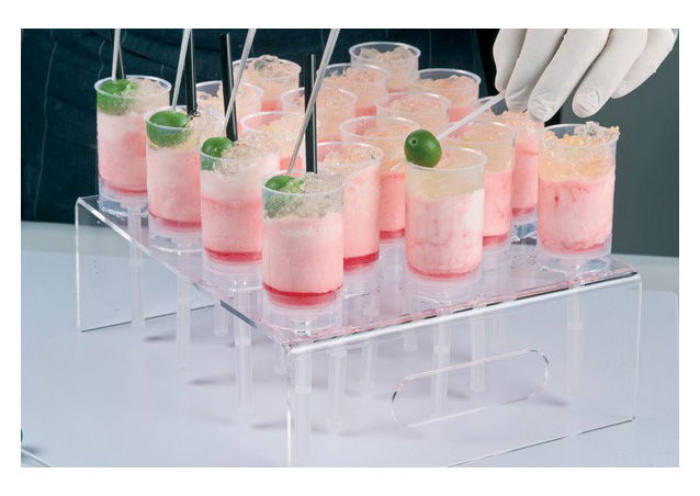 Suport PushUpPops, 18 Produse, Plexiglas Transparent, 31 x 25 x H 10 cm [3]