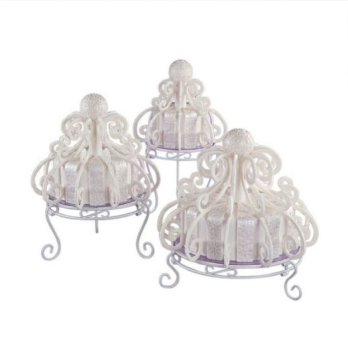 Suport Tort / Bufet, 3 Platouri, Ø 37 x H 20 cm [1]