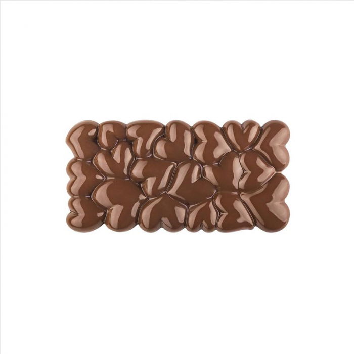 Tablete Ciocolata 15.4 x 7.7 x H 1.1 cm - Matrita policarbonat Eros, 3 cavitati [3]