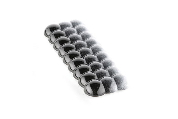 Tablete Ciocolata 15.6 x 6.1 x H 1.4 - Matrita Policarbonat Bubbles, 4 cavitati (CH011) [3]