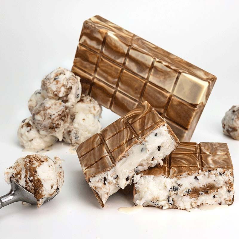 Tablete Ciocolata 18 x 10 x H 3.2 cm - Matrita Policarbonat Dubai, 2 Cavitati, 550 gr [2]