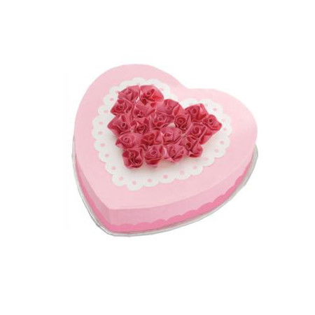 Tava Inima Margini Drepte, Ø 25 x H 5 cm, Aluminiu Anodizat [3]