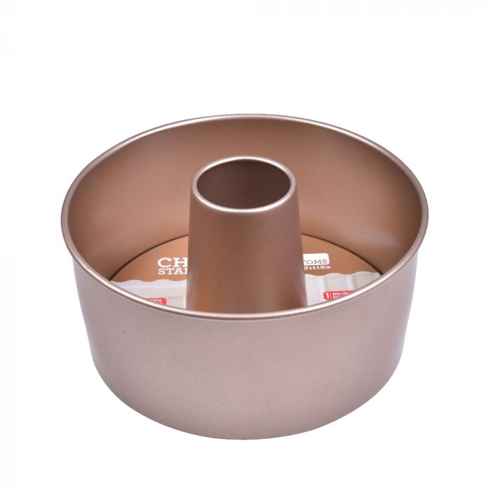 Tava Rotunda / Chiffon Cake Roz Vintage Ø 20.5 x H 10 cm, Aluminiu Antiaderent [1]