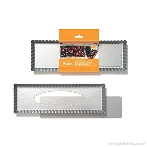 Tava Tarta cu Margini Festonate si Baza Detasabila, 35 x 11 x H 2.5 cm, Otel Antiaderent [2]