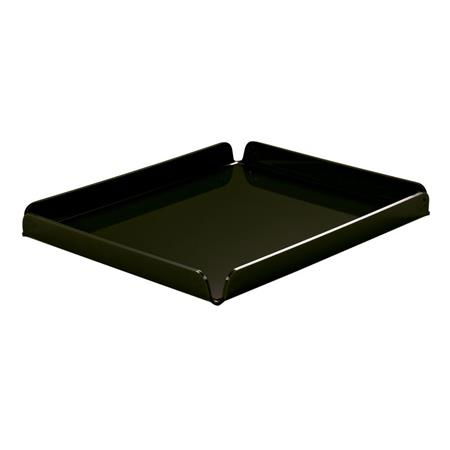 Tavita Margini Drepte, Plexiglas Negru, 26 x 20 x H 2 cm [1]