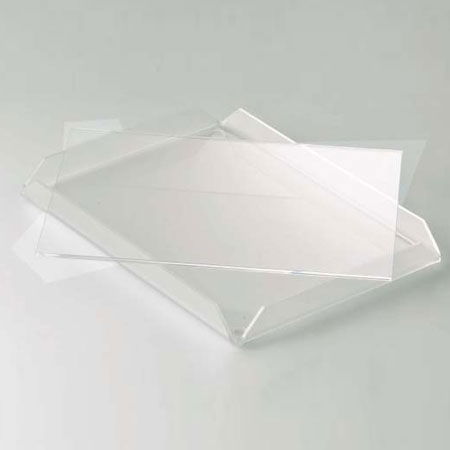 Tavita Margini Drepte, Plexiglas Satinat, 23 x 17 x H 2 cm [1]