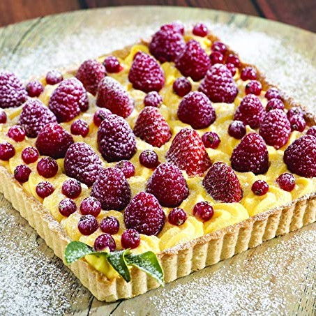 Tava Tarta cu Margini Festonate si Baza Detasabila, 21 x 21 x H 3.5 cm, Otel Antiaderent [2]