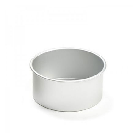 Tava Rotunda Margini Drepte, Ø 25 x H 10 cm, Aluminiu Anodizat [2]