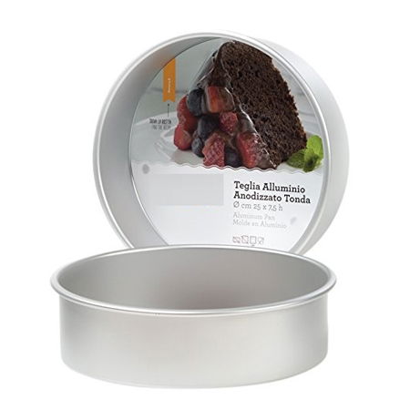 Tava Rotunda Margini Drepte, Ø 35 x H 7.5 cm, Aluminiu Anodizat [1]