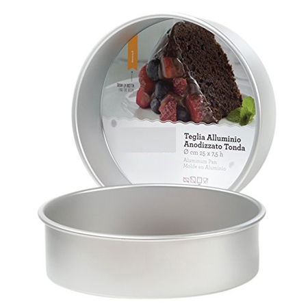 Tava Rotunda Margini Drepte, Ø 40 x H 7.5 cm, Aluminiu Anodizat [1]