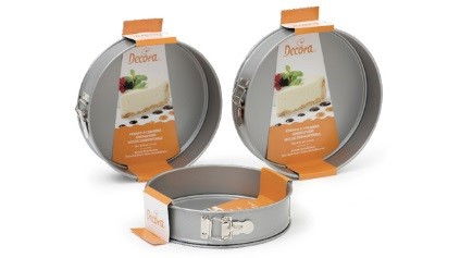 Tava Rotunda cu Margini Drepte si Baza Detasabila, Ø 25.5 x H 7 cm, Otel Antiaderent [2]