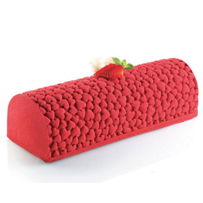 Tort 3D Trunchi - Covoras Silicon Decor Love 25 x 18.5 x H 0.6 cm [1]