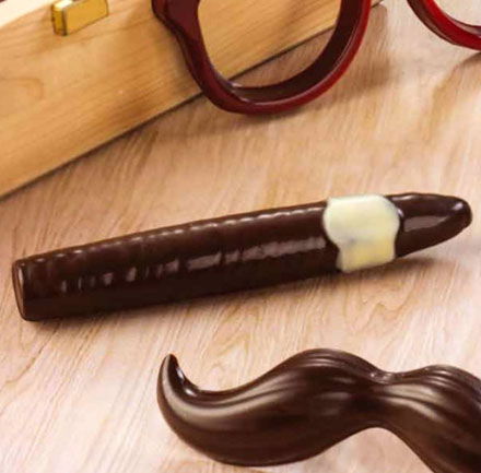 Trabuc 3D - Kit Matrite Plastic 8 Subiecte Ciocolata [2]