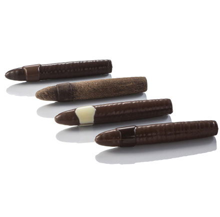 Trabuc 3D - Kit Matrite Plastic 8 Subiecte Ciocolata [1]