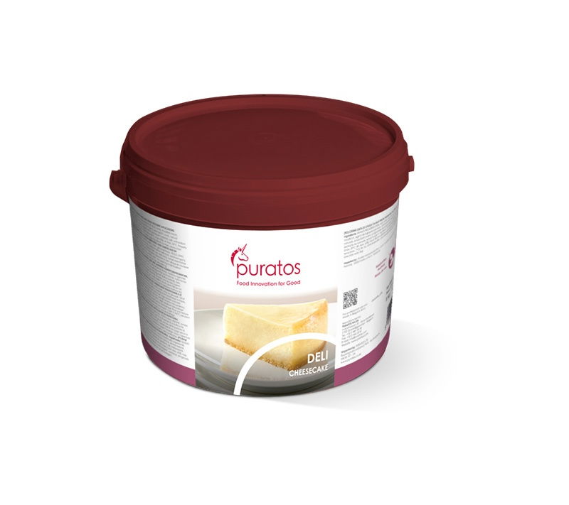Umplutura Cheesecake, Crema cu Branza, Gata de Utilizat, Deli Cheese Cake, 5 kg, Puratos [1]