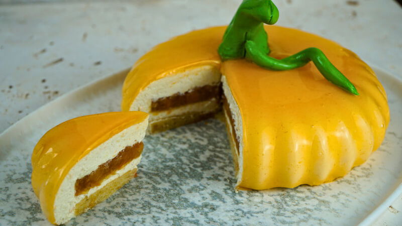 Umplutura cu Dovleac Cuburi, Gata de Utilizat, Stabila la Coacere,Topfil Pumpkin 50% (4,5 kg) [2]