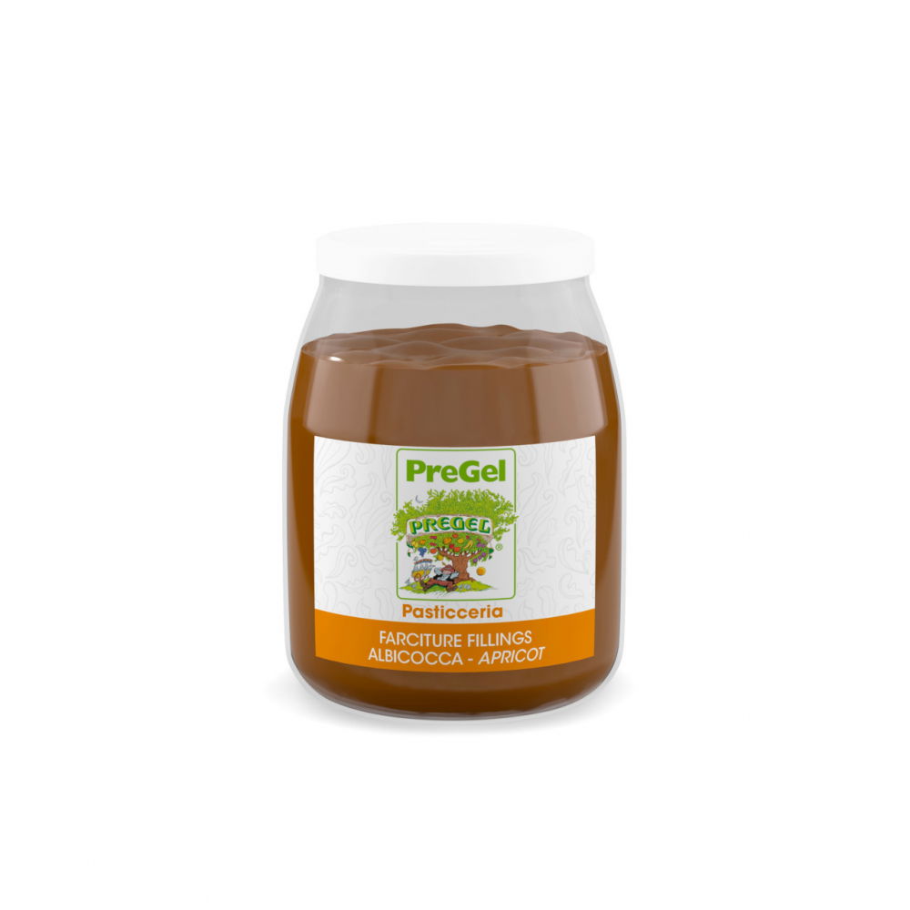Umplutura Piure cu Bucati Fruct Caise PreGel, 1.1 kg [1]