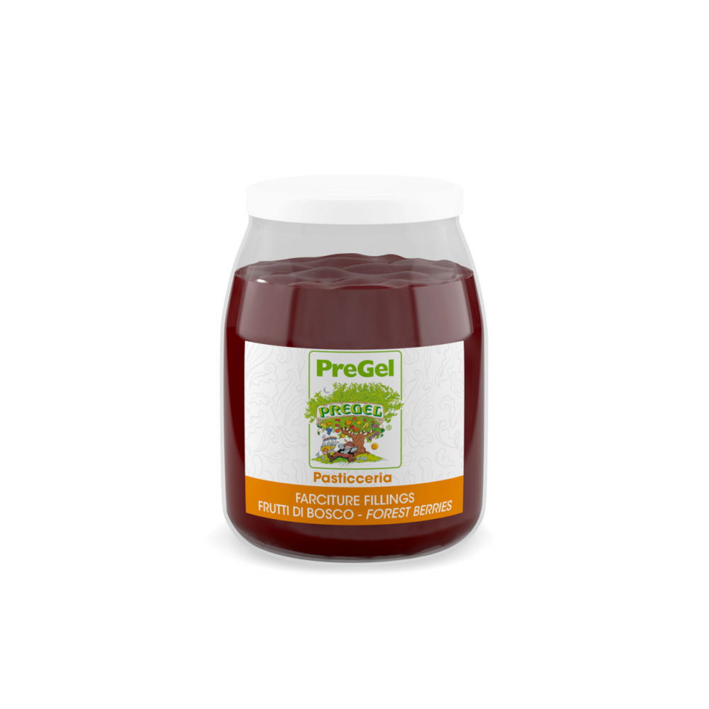 Umplutura Piure cu Bucati Fructe de Padure PreGel, 1.1 kg [1]