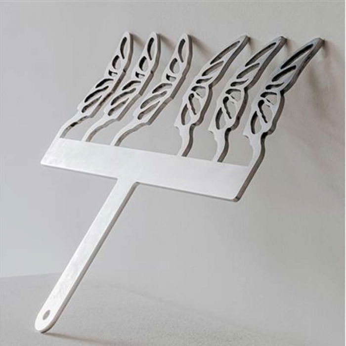 Ustensila Inox Decoruri Ciocolata Model Fluture H 8 cm  [1]