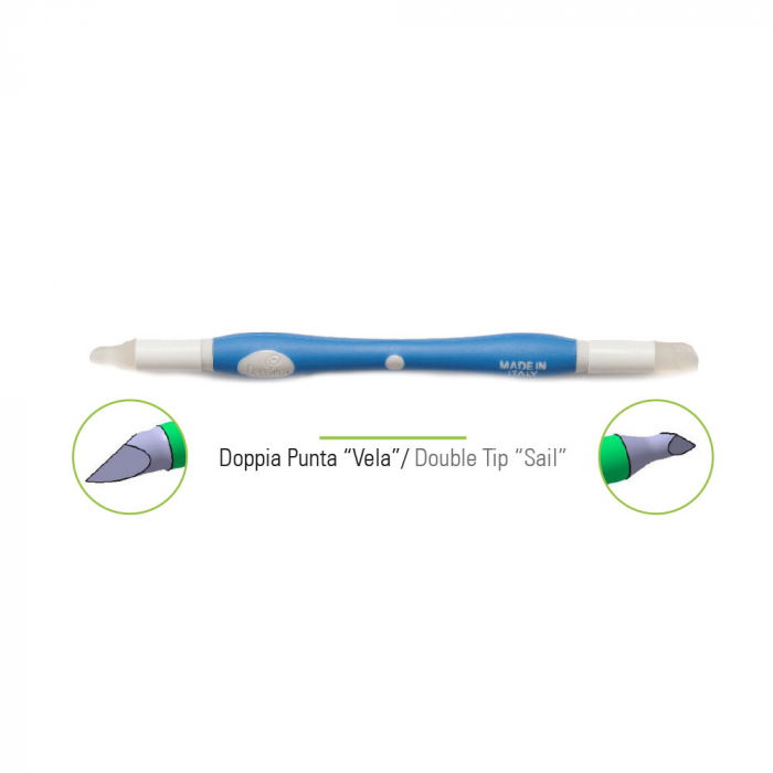 Ustensila Modelare Pasta Zahar, 2 Capete Silicon Forma V [2]