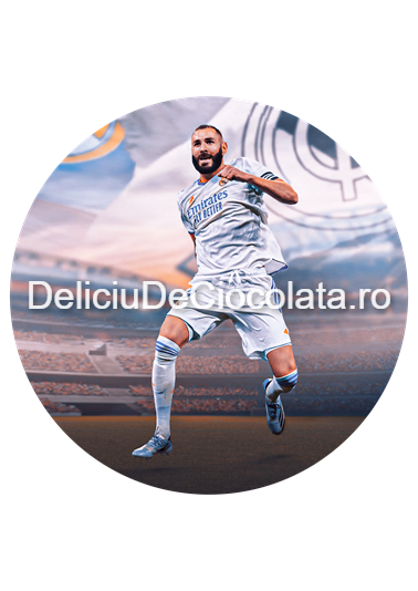 Vafa imprimata Fotbal Benzema Model 1, Ø 20 cm [1]