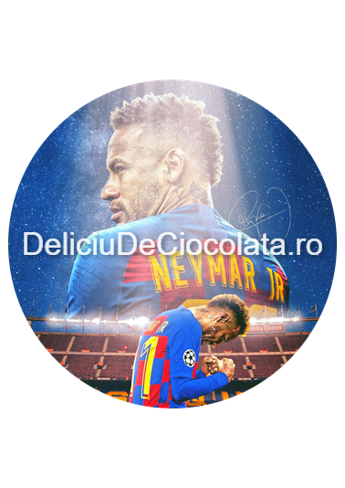 Vafa imprimata Fotbal Neymar Model 1, Ø 20 cm [1]