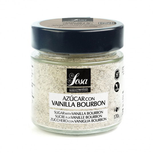 Zahar Vanilat Bourbon, 170 g, Sosa [1]